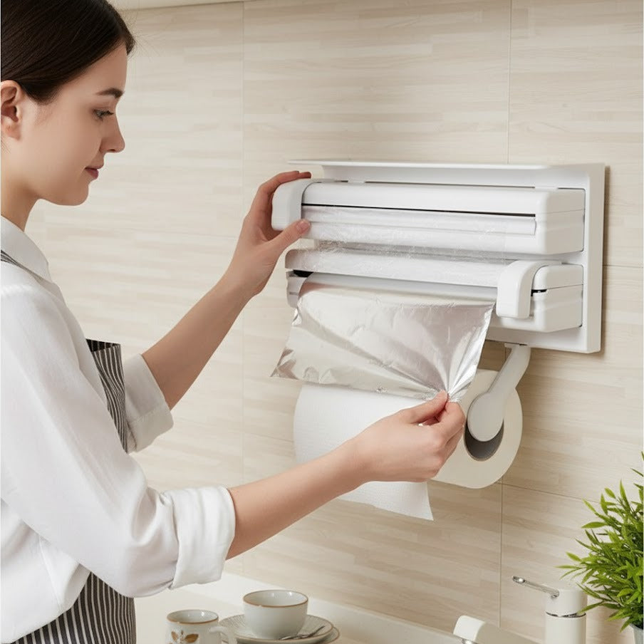 3 In 1 Kitchen Triple Paper Dispenser