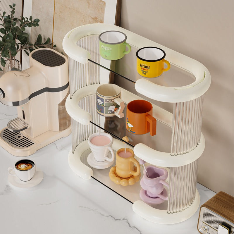 3 Layer Luxury Desktop Makeup Storage Rack